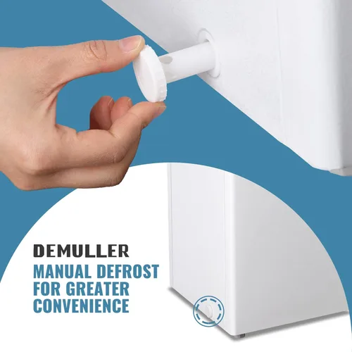 Miniatura 7 de DEMULLER Congelador de pecho con control electrónico 41℉ a -15 ℉ Congelador profundo de 4.0 pies cúbicos Congeladores pequeños independientes con 2