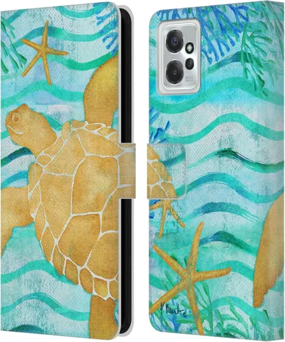 Miniatura 12 de Head Case Designs Officially Licensed Paul Brent Agate Mermaid Coastal Leather Book Wallet Case Cover Compatible with Motorola Moto G Power (2023)