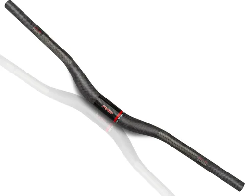 Miniatura 11 de Manillares de carbono, manillares de bicicleta de montaña, barras elevadoras 31.8mm 3K mate brillante 680mm 700mm 720mm 740mm 760mm manillares MTB