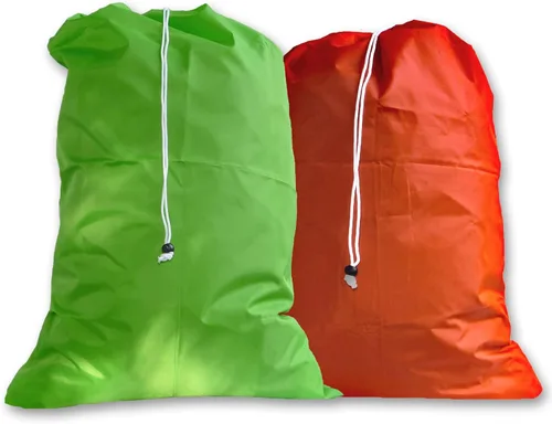 Miniatura 32 de Bolsa de lavandería extra grande y resistente, color negro, (2 unidades)