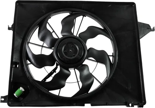 Miniatura 95 de TRQ Conjunto de ventilador de refrigeración dual del radiador compatible con Toyota Highlander 2008-2013 TO3115155