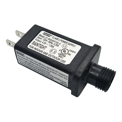 Miniatura 8 de Controlador LED de 4.5 V, transformador LED clase 2, fuente de alimentación IP44 impermeable de bajo voltaje, enchufe de EE. UU. para luz