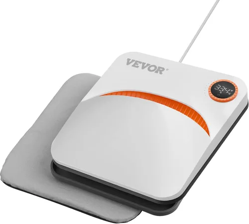 Miniatura 11 de VEVOR - Prensa de calor 5 en 1, máquina de prensa de calor de 15 x 15 pulgadas con prensa para tarros, prensa para sombreros, control digital