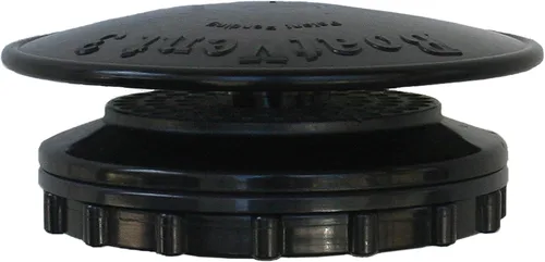 Vico Marine Boat Vent 3 - Negro- 4.75 pulgadas de ancho x 4.75 pulgadas de profundidad x 2.00 pulgadas - Instalación rápida y fácil