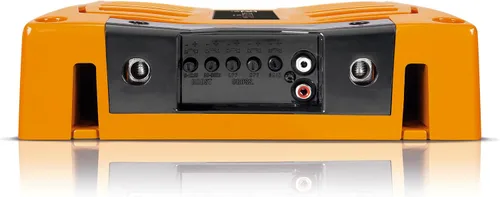 Miniatura 6 de BANDA 2K2OHMORANGE - Amplificador de graves mono de alta potencia con filtro subsónico y filtro de paso bajo estable a 2 ohmios, indicadores LED