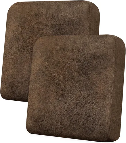 Miniatura 74 de Funda de cojín para sofá con aspecto de cuero, 1 unidad, elástica, para sala de estar, funda de cojín individual para sofá, protector de asiento
