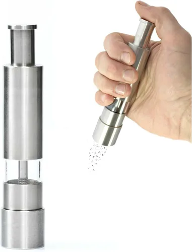 Miniatura 3 de Grind Gourmet Aparatos de cocina originales de bomba y molienda, juego de molinillo de sal y pimienta o individuales, compre 1, compre 2 o más