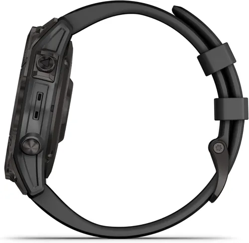 Miniatura 5 de Garmin 010-02540-34 Fenix 7 Sapphire Solar, reloj inteligente de aventura, capacidad de carga solar, reloj GPS resistente para exteriores, pantalla