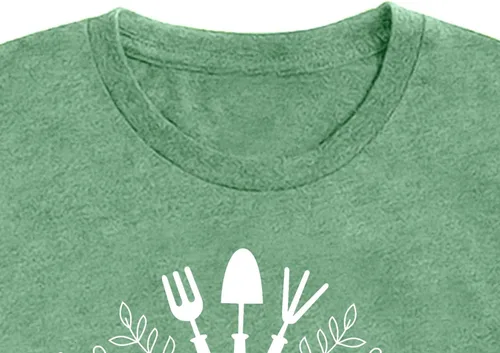 Miniatura 14 de MAIHUN Camisas de jardín para mujer, camiseta para amantes de las plantas, camiseta gráfica de jardinería, camisetas de regalo de jardinero