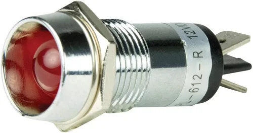 BEP Indicador piloto de 12V luz LED roja