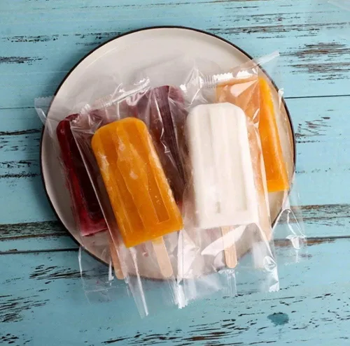Miniatura 5 de Bolsas gruesas de paletas de hielo, envoltorios de plástico para dulces, envases de sellado caliente de grado alimenticio