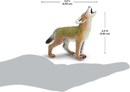 Miniatura 3 de Safari Ltd. Coyote - Figura de modelo realista de 2.5 pulgadas, juguete educativo para niños, niñas y niños a partir de 1 año