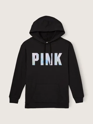 Miniatura 5 de Victoria's Secret Sudadera con capucha Campus de forro polar rosa (XS-XXL)