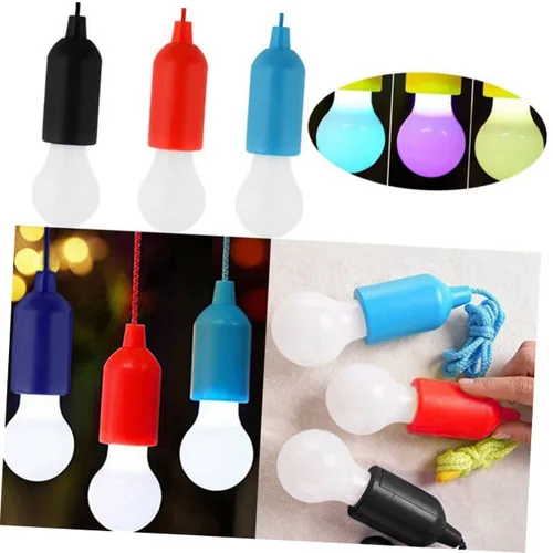 Miniatura 9 de VANZACK 4 unids bombillas LED tira cable luz LED tira de luz colgante bombilla LED tira de alambre cordón bombilla negro LED colgante luces