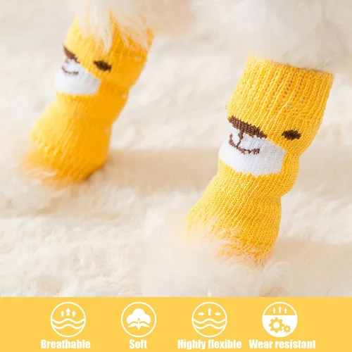 Miniatura 4 de Fundas elásticas de punto cálido, manga de codo para perro, protector de codo de mascota para perros y gatos pequeños, medianos