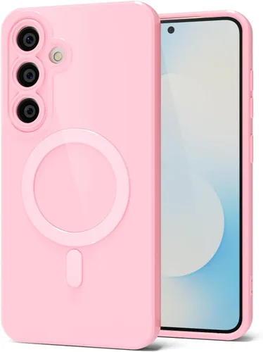 Miniatura 173 de Svanove para Samsung Galaxy S22 Funda de teléfono de silicona magnética, compatible con Magsafe, linda para mujeres, brillante color brillante, gel