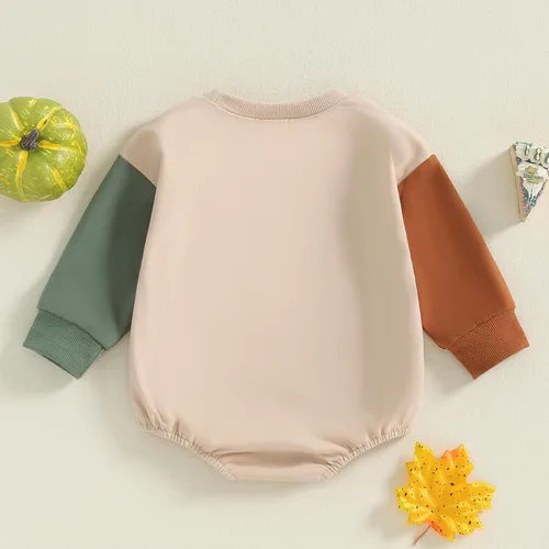 Miniatura 55 de Adobabirl Traje de Halloween para bebé, sudadera de fantasma, calabaza, mameluco, suéter de gran tamaño, lindo para otoño e invierno