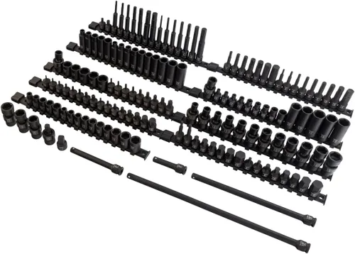 Miniatura 8 de 43PC 1/2" DR AE IMP JUEGO DE SOCKET, Negro
