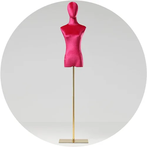Miniatura 8 de Adjustable Female Dress Form Mannequin Torso with Metal Stand, Armless Size M, White – Perfect for Clothing Store Display, Tailoring, Fashion Design