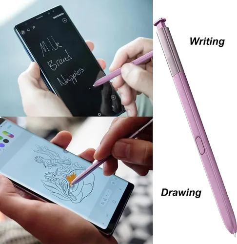 Miniatura 5 de Galaxy Note 9 - Lápiz capacitivo de repuesto sin Bluetooth Stylus Touch S Pen para Samsung Galaxy Note 9 N960 todas las versiones (morado lavanda)
