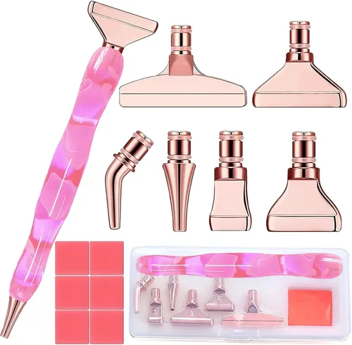 Miniatura 8 de Heyseri Bolígrafos de arte de diamante, bolígrafo de pintura de diamante "Classic Wax Stylus", accesorios tradicionales de herramientas de pintura