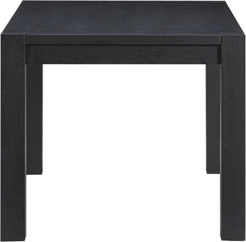 Miniatura 4 de NTC Block - Mesa de comedor moderna de 55 pulgadas, mesa rectangular para comedor, muebles de sala de estar, montaje sin esfuerzo, negro quemado