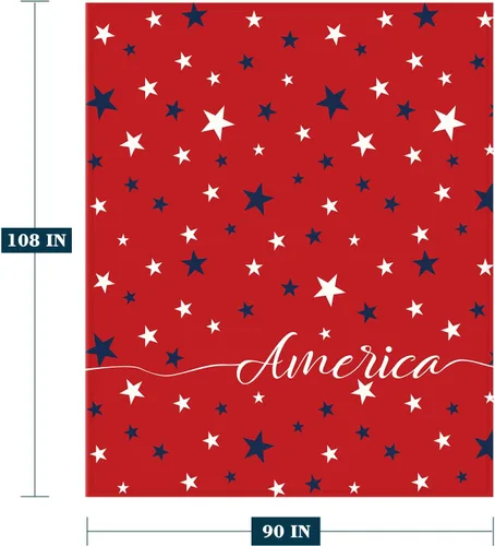 Miniatura 49 de YeeJu Manta de bandera estadounidense para bebé, patriótica para el 4 de julio, Día de los Caídos, 4 de julio, manta de forro polar para niños