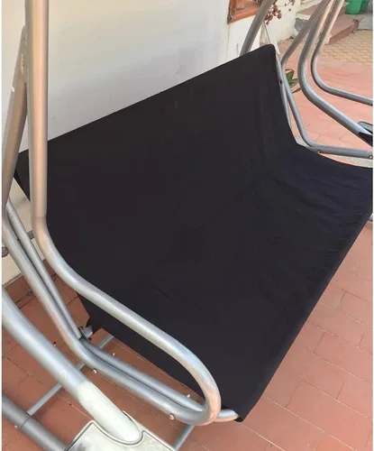 Miniatura 7 de Funda de repuesto para columpio de patio de 2/3 asientos, fundas de repuesto impermeables y resistentes, para asiento de columpio de 44.49 x 38.97