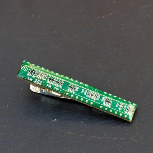 Miniatura 45 de Clip de corbata para placa de circuito, regalo único para geek de la computadora