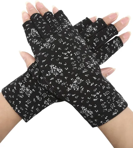 Miniatura 5 de Maxdot Guantes sin dedos para mujer, con protección solar, guantes de conducción de verano, antideslizantes, con protección UV, para exteriores