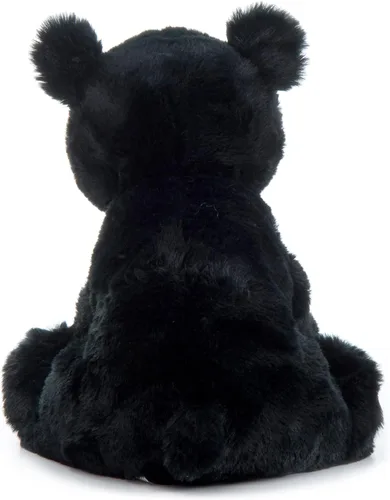 Miniatura 3 de The Petting Zoo Oso de peluche, regalos para niños, animales salvajes del zoológico Onez, juguete de peluche de oso negro de 9 pulgadas
