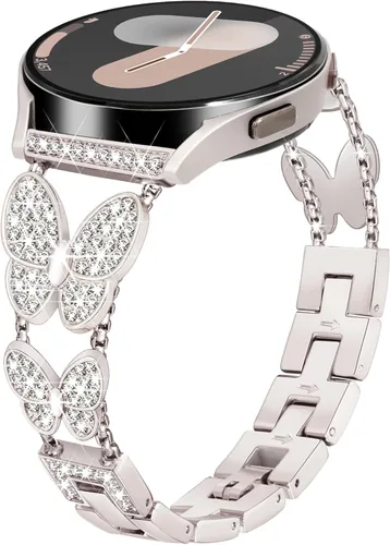 Miniatura 10 de Galaxy Watch 7, 6, 5, 4, correa de 0.78 pulgadas (0.787 in), mariposa para Samsung Galaxy Watch 4, 5, 6, 7, FE de 1.575 pulgadas, 1.732 pulgadas