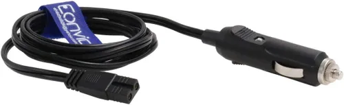 Miniatura 8 de Cable de extensión de encendedor de cigarrillos de 12 V CC, cable de alimentación para refrigerador de automóvil, cable de repuesto para caja
