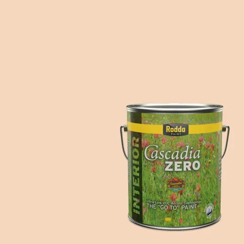 Miniatura 119 de Rodda Paint CASCADIA ZERO - Pintura plana e imprimación para interiores en uno, cuarto de galón, rosa Mullen