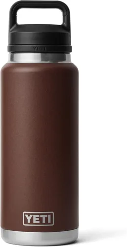 Miniatura 11 de YETI Rambler - Botella de 36 onzas, aislada al vacío, a prueba de fugas, de acero inoxidable con tapón para sorbos Aislamiento al vacío Azul marino