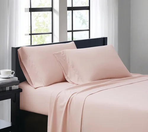 Miniatura 25 de TRULY SOFT Everyday - Juego de sábanas de poliéster turquesa de 4 piezas, tamaño matrimonial, color sólido, ropa de cama para adultos, certificado