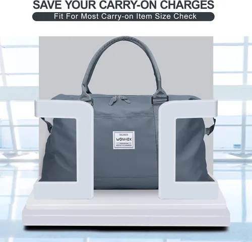 Miniatura 3 de Bolsas de fin de semana para mujer bolsa de transporte bolsa de noche con manga de carretera bolsa de gimnasio deportiva bolsa de viaje para mujer