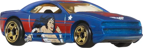 Miniatura 5 de Hot Wheels Coches de juguete, paquete de 10 con temática de Batman, juego de 10 vehículos fundidos que incluye un Batmóvil y un Batplane en escala