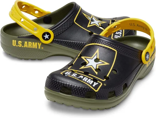 Crocs Zuecos unisex para adultos, diseño clásico del Ejército de los Estados Unidos Militar