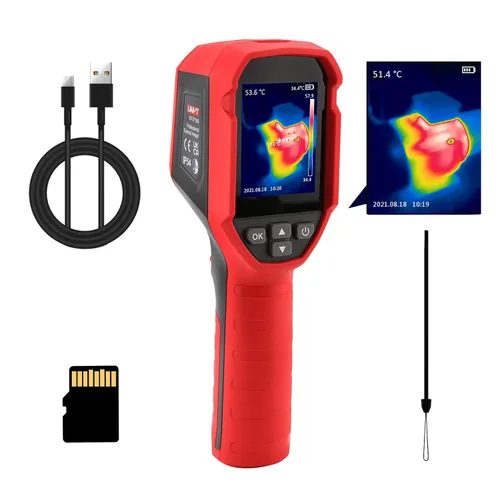 Miniatura 11 de UNI-T UTi120S Cámara térmica infrarroja Cámara de imagen térmica de mano 120x90 IR Resolución 10800 píxeles, Cámara de imágenes térmicas