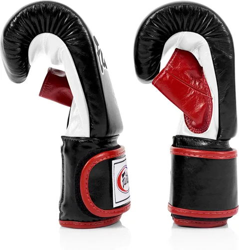 Miniatura 4 de Fairtex TGO3 - Guantes de boxeo Muay Thai para hombres, mujeres, niños, diseño especial de pulgar abierto, guantes de MMA, kickboxing, gimnasio