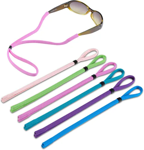 Correa para gafas para niños y tira para gafas de sol de ajuste universal para niños y hombres y mujeres, banda para gafas y tira colorida para