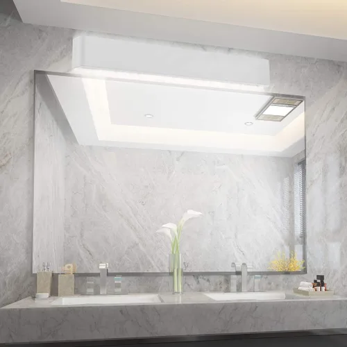 Miniatura 4 de Aipsun Luz de tocador LED moderna mate blanca de 15.75 pulgadas hacia arriba y hacia abajo para accesorios de iluminación de pared de baño
