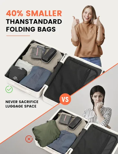 Miniatura 3 de SKYSPER Mochila de senderismo pequeña y ligera de 15L para mujeres y hombres, mochila de viaje plegable, mochila de campamento plegable, mini bolsa