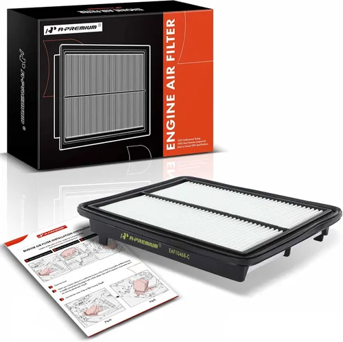 A-Premium Filtro de aire de motor compatible con Acura TL, TSX y Honda Accord, Accord Crosstour, Crosstour, 2009-2015, V6 3.5L, panel rígido,