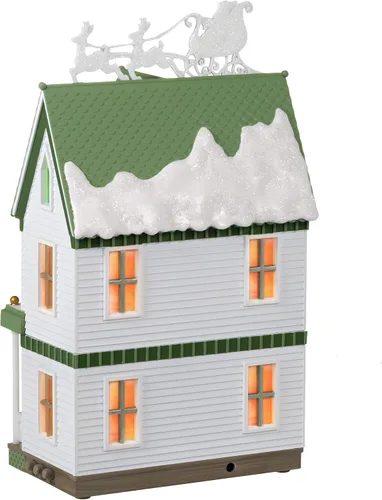 Miniatura 2 de Hallmark Keepsake 2020, Sound-a-Light Christmas Village Festive Home Decoración de mesa con luces LED (0001QFM3371)