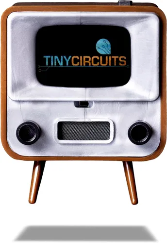 Miniatura 4 de TinyCircuits TinyTV 2 - Mini TV retro portátil de 1.14" con pantalla IPS, videos precargados y descargables, recargable por USB-C, controles