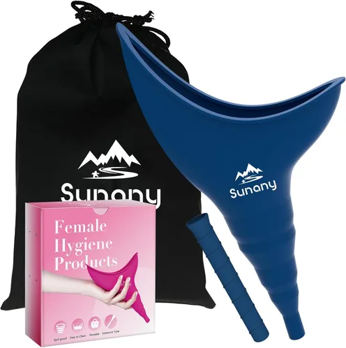 Miniatura 14 de Female Urination Device, Reusable Female Urinal Silicone Women Pee Funnel Allows Women to Pee Standing Up, The Perfect Companion for
