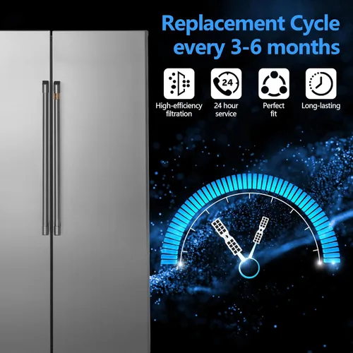 Miniatura 7 de Paquete de 3 filtros de aire de repuesto para refrigerador Frigidaire FRGPAAF2 PureAir AF-2 compatible con Frigidaire FRFC2323AS, FRFC232LAF