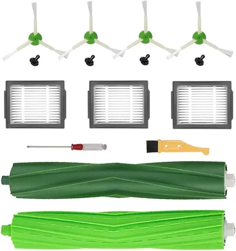 Miniatura 7 de Piezas de repuesto de cepillos de rodillos de goma para iRobot Roomba e i y j Series i3 i3+i6+ i7 i7+i8+ Plus E5 E6 E7 j7 (7150) j7+ (7550)
